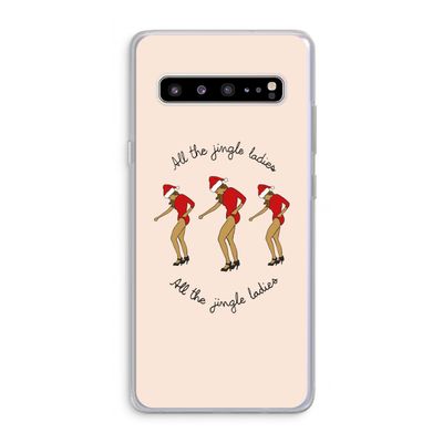 Jingle Ladies: Samsung Galaxy S10 5G Transparant Hoesje
