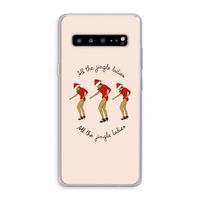 Jingle Ladies: Samsung Galaxy S10 5G Transparant Hoesje