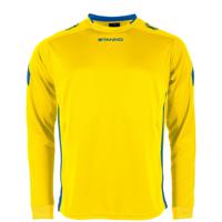 Stanno 411003 Drive Match Shirt LS - Yellow-Royal - XXXL