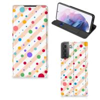 Samsung Galaxy S21 Plus | Hoesje met Magneet | Dots