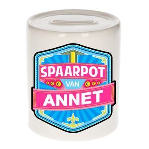 Kinder spaarpot voor Annet