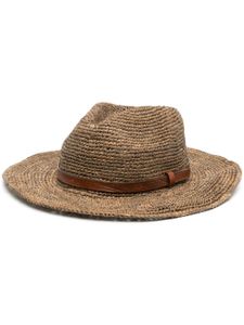 IBELIV chapeau Ento en raphia - Marron