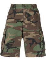 Polo Ralph Lauren short cargo en coton à imprimé camouflage - Vert