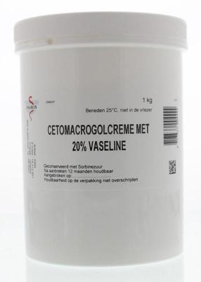 Fagron Cetomacrogol creme 20% vaseline 1 Kilogram