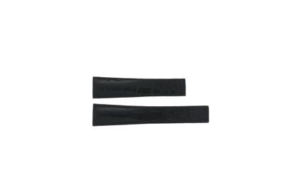 Horlogeband Tag Heuer WR2110.FC6164 Krokodillenleer Zwart 20mm