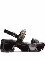 Giuseppe Zanotti sandales Apocalypse Summer - Noir