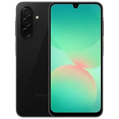 Samsung Galaxy A26 5G 128GB + Clear Case Smartphone Zwart