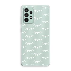 Wimpers: Samsung Galaxy A52s 5G Transparant Hoesje