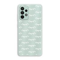 Wimpers: Samsung Galaxy A52s 5G Transparant Hoesje