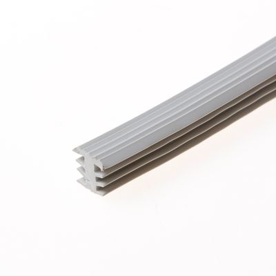Inleg trapstrip pvc tsw 11 grijs