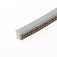 Inleg trapstrip pvc tsw 11 grijs