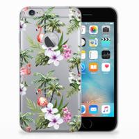 Apple iPhone 6 Plus | 6s Plus | TPU Hoesje | Flamingo Palms