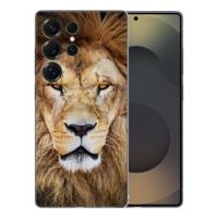 TPU Hoesje Samsung Galaxy S25 Ultra - Leeuw Backcover TPU Hoesje Samsung Galaxy S25 Ultra - Leeuw Backcover