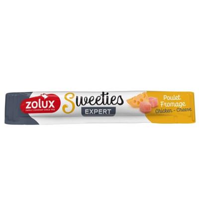 ZOLUX Sweeties kip en kaas - hondensnack - 14g
