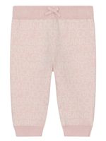 Dolce & Gabbana Kids legging à logo imprimé - Rose