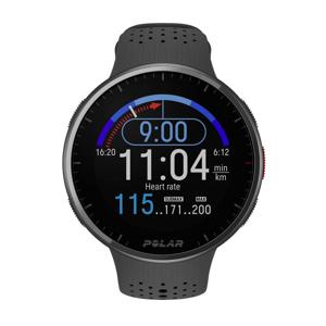 Polar PACER PRO HR GPS-horloge met borstband Carbon, Grijs