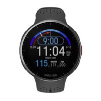 Polar PACER PRO HR GPS-horloge met borstband Carbon, Grijs - thumbnail