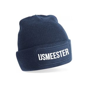 IJsmeester muts - unisex - one size - navy