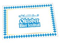 Placemats Oktober Bier Festival (6st)
