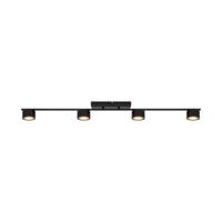 Nordlux Design plafondlampClyde 4-lichts zwart - 2213530103