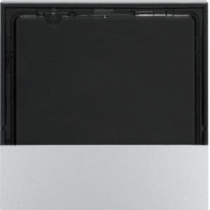 80960183  - EIB, KNX cover plate for switch aluminium, 80960183