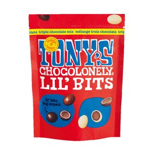 Tony&apos;s Chocolonely - Lil'Bits Triple chocolate mix - 120g