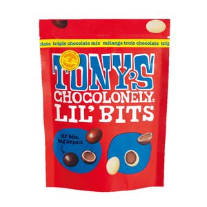 Tony's Chocolonely - Lil’Bits Triple chocolate mix - 120g