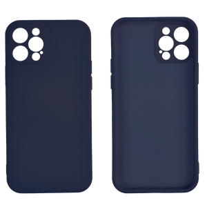 Samsung Galaxy A12 hoesje - Backcover - TPU - Donkerblauw
