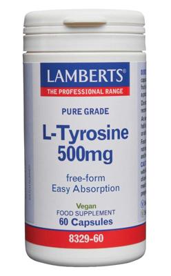 Lamberts L-Tyrosine 500mg Lamberts L-Tyrosine 500mg