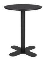ZILT Bistrotafel 'Yusuf' 80cm, kleur Zwart