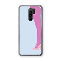 Pink panty: Xiaomi Redmi 9 Transparant Hoesje Pink panty: Xiaomi Redmi 9 Transparant Hoesje