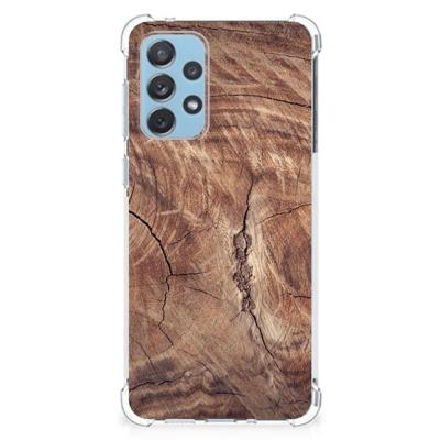 Samsung Galaxy A73 Stevig Telefoonhoesje Tree Trunk