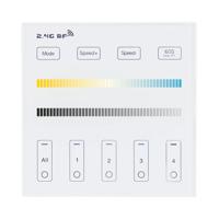 Dual white 4-zone touch panel op batterij | ledstripkoning - thumbnail