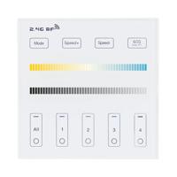 Dual white 4-zone touch panel op batterij | ledstripkoning