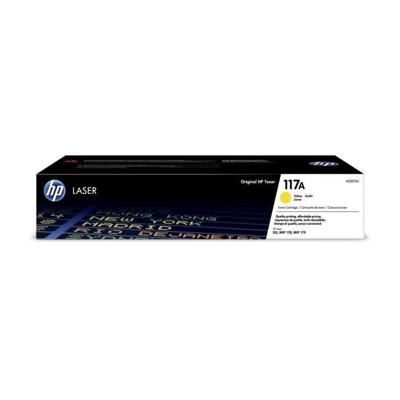HP 117A W2072A tonercartridge - geel - laser - 700 pagina's