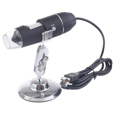 USB Vergrootglas HD 0.3 MP beeld sensor 2560x1920P USB digitale microscoop met 8 LED & professionele stand