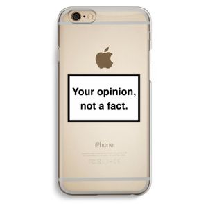 Your opinion: iPhone 6 / 6S Transparant Hoesje