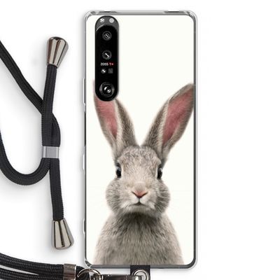 Daisy: Sony Xperia 1 III Transparant Hoesje met koord