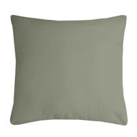 Stof Textile sierkussen Nelson - groen - 40 x 40 cm - bank kussens - polyester Stof Textile sierkussen Nelson - groen - 40 x 40 cm - bank kussens - polyester