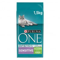 Purina ONE 7613035608047 droogvoer voor kat 1,5 kg Volwassen Rijst, Turkije - thumbnail