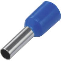 TRU COMPONENTS 1091271 Adereindhulzen 2.5 mm² Deels geïsoleerd Blauw 100 stuk(s) - thumbnail