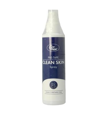 Clean skin pre-taping spray