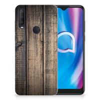 Alcatel 1S (2020) | Bumper Hoesje | Steigerhout