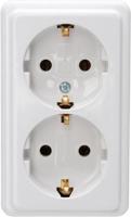 Enzo Kopp aw opbouw stopcontact ra dubbel - 4626010