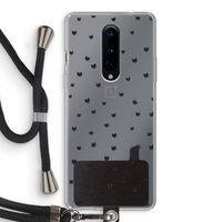 Kleine kattenkopjes: OnePlus 8 Transparant Hoesje met koord Kleine kattenkopjes: OnePlus 8 Transparant Hoesje met koord