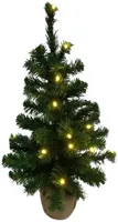 Own Tree verlichte kunstkerstboom in juten zak 60cm Own Tree verlichte kunstkerstboom in juten zak 60cm