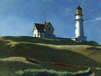 Kunstdruk Edward Hopper Lighthouse Hill 1927 50x40cm