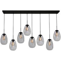 Masterlight HanglampLava 8x helder glas Ø 22,5cm - 2761-05-160-25-80060