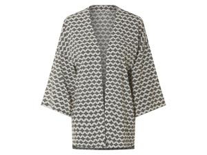 esmara Dames kimono (Wit/zwart, M (40/42))