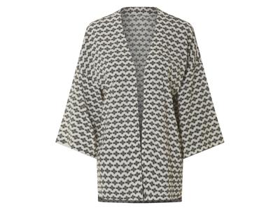 esmara Dames kimono (Wit/zwart, L (44/46))
